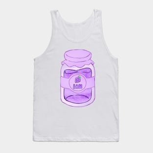 Kawaii Grape Jam Tank Top